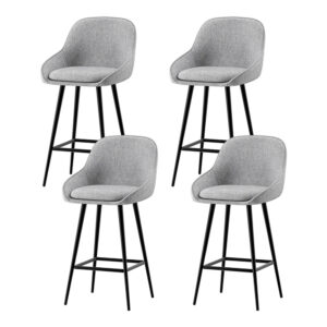 Artiss 4X Bar Stools | Upholstered Kitchen Dining Seats – Wonder Shop Bar Stools