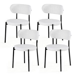 Sherpa Boucle Dining Chairs