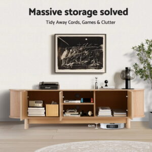 Artiss Tv Unit Pine 160Cm Storage Cabinet – Wonder Shop Artiss Tv Unit Pine 160Cm Storage Cabinet Product Image Wonder Shop