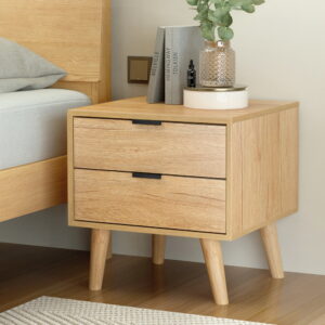 Artiss Pine Bedside Table - 2 Drawers – Wonder Shop Pine Bedside Table