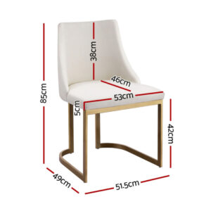 Artiss Dining Chairs Set Of 4 | Linen Fabric Beige – Wonder Shop Linen Dining Chairs