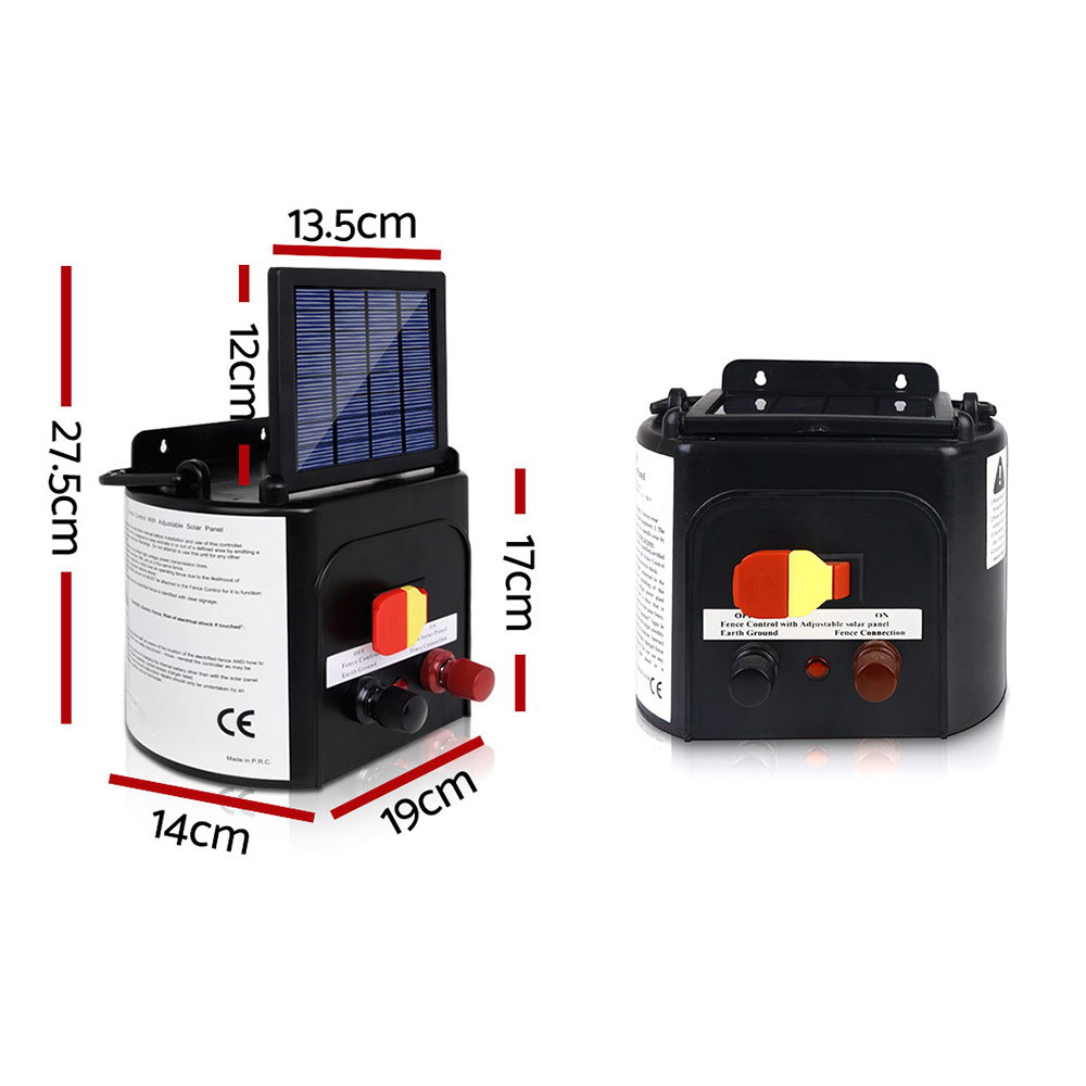 Giantz 5Km Solar Fence Energiser 0.15J – Wonder Shop Solar Fence Energiser