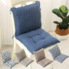 High Back Chair Cushions With Ties | Indoor/Outdoor Blue – Wonder Shop High Back Chair Cushions
