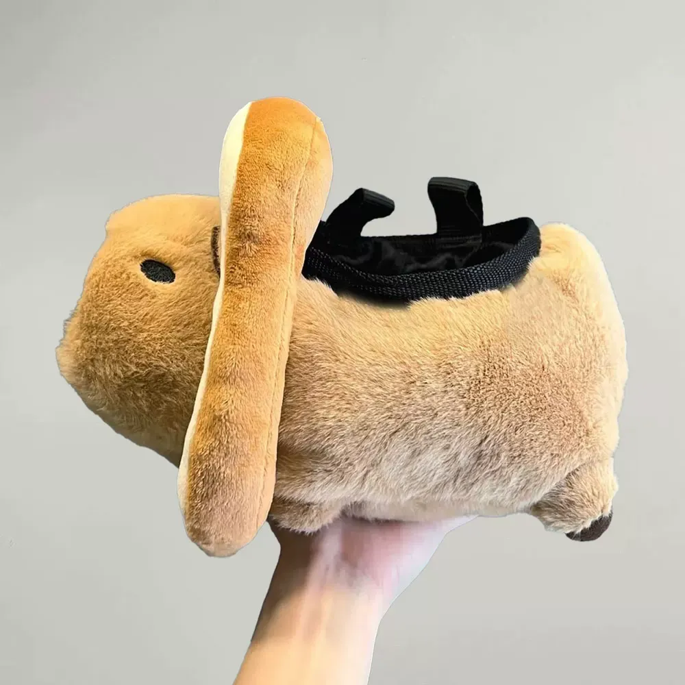 Bread Capybara Chalk Bag Rock Climbing Equipment – Wonder Shop Bread Capybara Chalk Bag Rock Climbing Equipment - Image 3