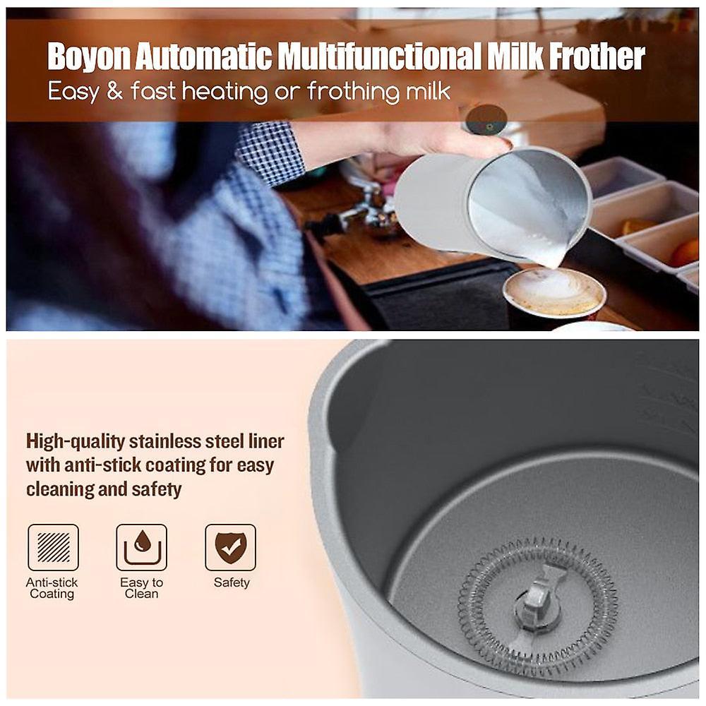 4-In-1 Electric Milk Frother 350Ml For Coffee – Wonder Shop Electric Milk Frother