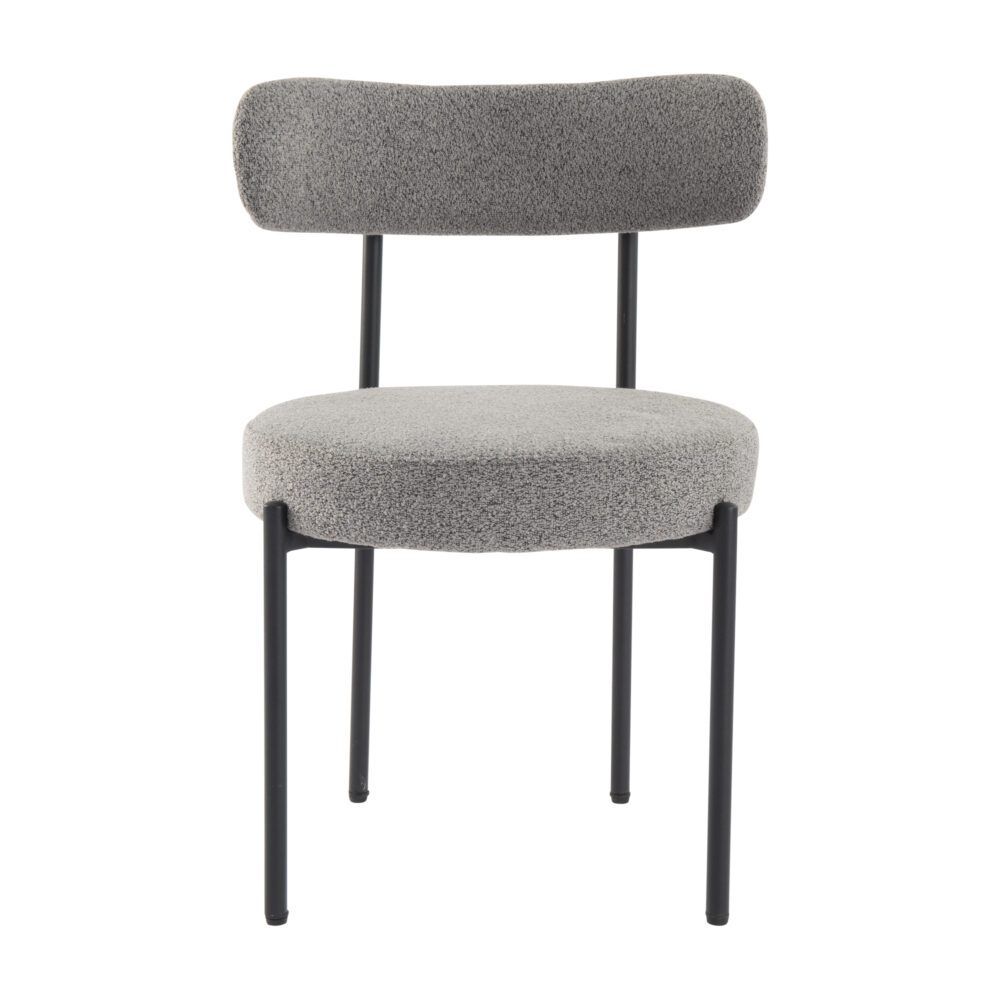 Plush Boucle Elsa Dining Chairs - Slate Grey – Wonder Shop Elsa Dining Chairs