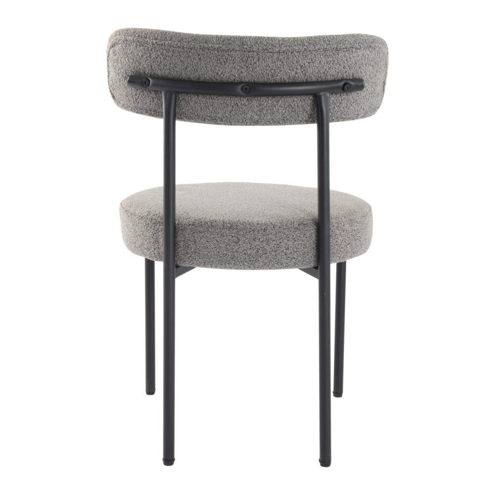 Plush Boucle Elsa Dining Chairs - Slate Grey – Wonder Shop Elsa Dining Chairs