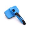 Blue Pet Grooming Brush - Large Self-Cleaning Deshedding Tool For Cats And Dogs Product Image Wonder Shop